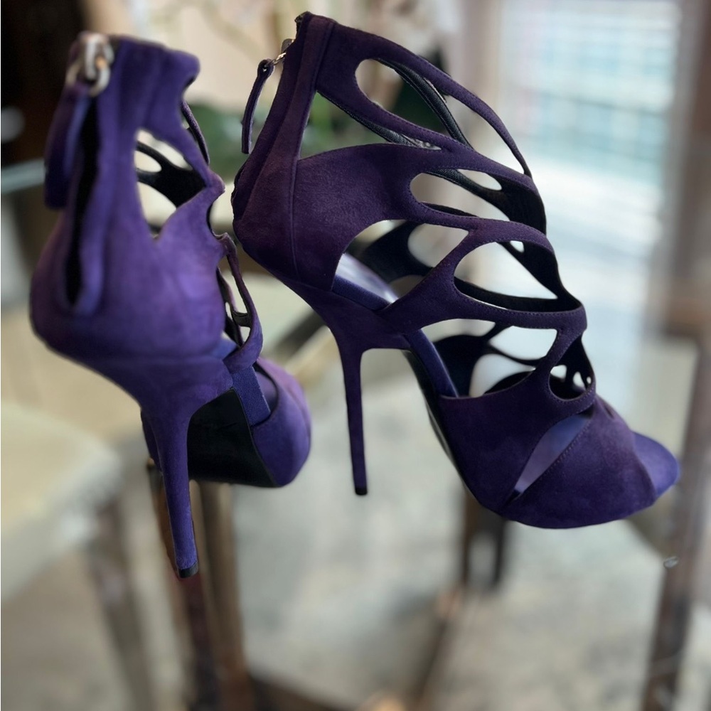 Giuseppe Zanotti Butterfly Cutout Sandals Size 40